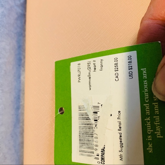 Authentic Kate Spade Crossgrain leather ❤️ wallet - Picture 8 of 8